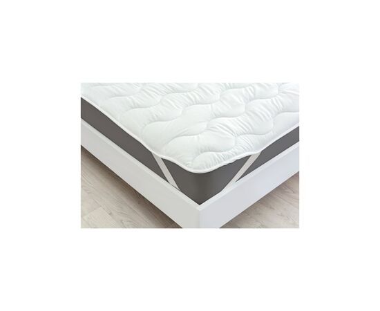 Наматрацник MirSon Eco Light №1721 Bamboo Air-line на резинці по кутках White 120x200 см (2200002890076), зображення 2