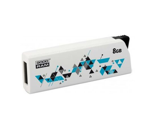 USB флеш накопитель Goodram 8GB Cl!ck White USB 2.0 (UCL2-0080W0R11), изображение 3 USB флеш накопитель Goodram 8GB Cl!ck White USB 2.0 (UCL2-0080W0R11), изображение 3