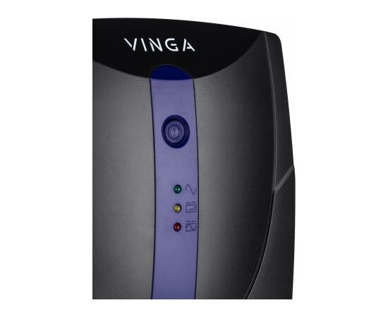 Источник бесперебойного питания Vinga LED 1200VA plastic case (VPE-1200P), изображение 4 Источник бесперебойного питания Vinga LED 1200VA plastic case (VPE-1200P), изображение 4
