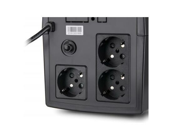 Источник бесперебойного питания Vinga LED 1200VA plastic case (VPE-1200P), изображение 5 Источник бесперебойного питания Vinga LED 1200VA plastic case (VPE-1200P), изображение 5