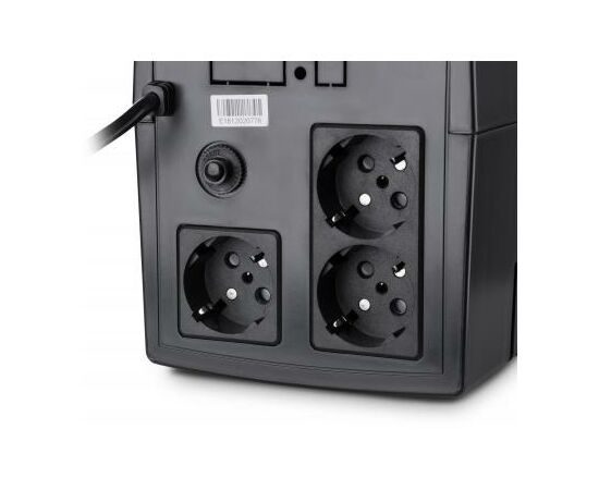 Пристрій безперебійного живлення Vinga LCD 1200VA plastic case (VPC-1200P), зображення 5 Пристрій безперебійного живлення Vinga LCD 1200VA plastic case (VPC-1200P), зображення 5