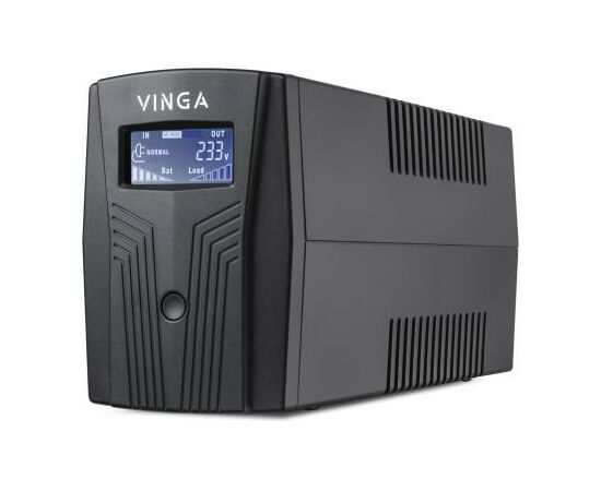 Источник бесперебойного питания Vinga LCD 1200VA plastic case (VPC-1200P)