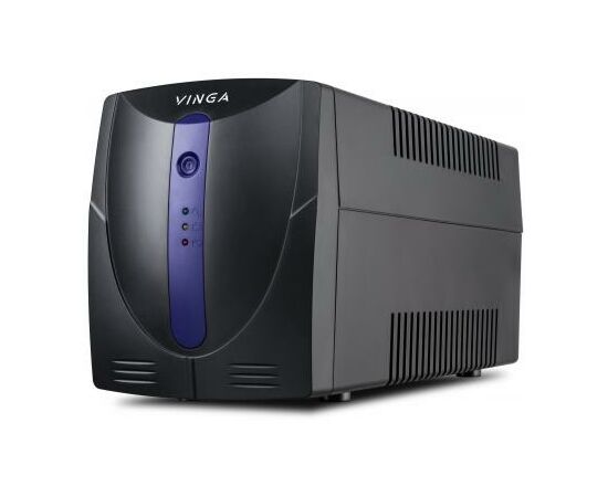 Пристрій безперебійного живлення Vinga LED 1500VA plastic case (VPE-1500P)