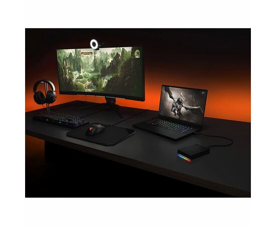 Внешний жесткий диск 2.5" 1TB FireCuda Gaming Hard Drive Seagate (STKL1000400), изображение 6 Внешний жесткий диск 2.5" 1TB FireCuda Gaming Hard Drive Seagate (STKL1000400), изображение 6
