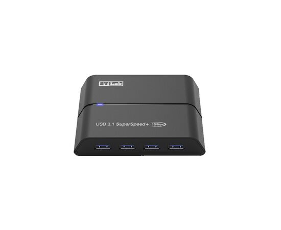 Концентратор ST-Lab USB 3.1 Gen2 Type-C - 4x USB-Type-A, Power Adapter 5V/2A (U-1690), изображение 2 Концентратор ST-Lab USB 3.1 Gen2 Type-C - 4x USB-Type-A, Power Adapter 5V/2A (U-1690), изображение 2