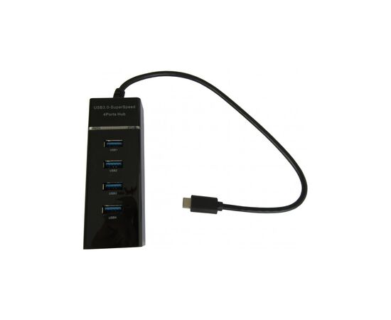 Концентратор Maiwo USB Type-C to 4х USB3.0 cable 29 cm (KH303), изображение 2 Концентратор Maiwo USB Type-C to 4х USB3.0 cable 29 cm (KH303), изображение 2