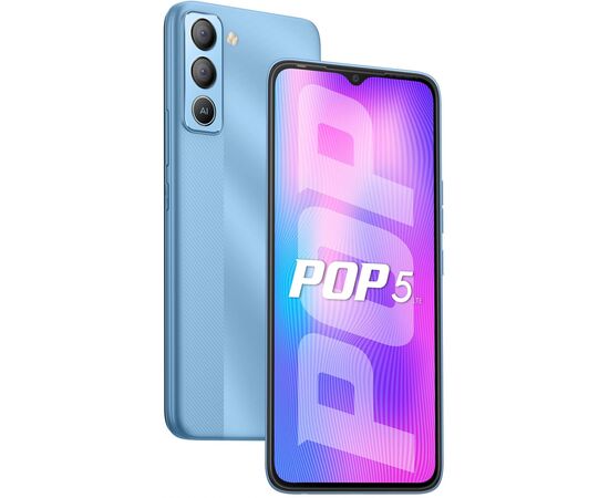 Мобильный телефон Tecno BD4a (POP 5 LTE 2/32Gb) Ice Blue (4895180777387), изображение 4 Мобильный телефон Tecno BD4a (POP 5 LTE 2/32Gb) Ice Blue (4895180777387), изображение 4