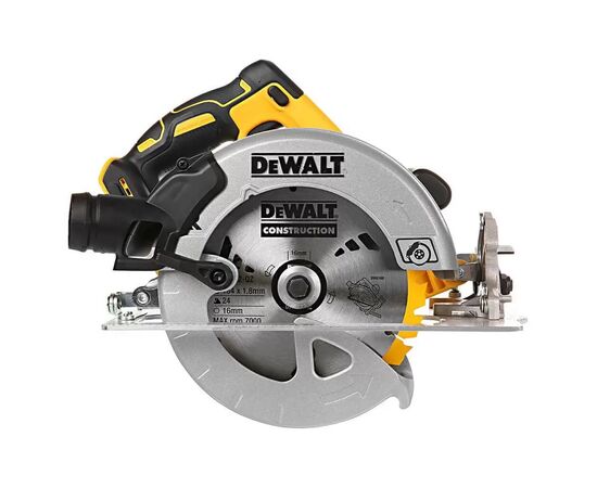 Дисковая пила DeWALT 18В XR Li-Ion, диск 184х16 мм, кейс TSTAK (без АКБ та ЗП) (DCS570NT), изображение 2 Дисковая пила DeWALT 18В XR Li-Ion, диск 184х16 мм, кейс TSTAK (без АКБ та ЗП) (DCS570NT), изображение 2