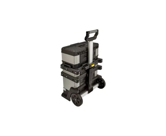 Ящик для инструментов Stanley FatMax Rolling Workshop, 568x893x389 мм, c колесами (FMST1-75506), изображение 3 Ящик для инструментов Stanley FatMax Rolling Workshop, 568x893x389 мм, c колесами (FMST1-75506), изображение 3