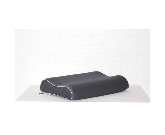 Подушка MirSon ортопедическая №6007 Delicate satin Iron grey 58х40х10.5 (2200003260977), изображение 3 Подушка MirSon ортопедическая №6007 Delicate satin Iron grey 58х40х10.5 (2200003260977), изображение 3