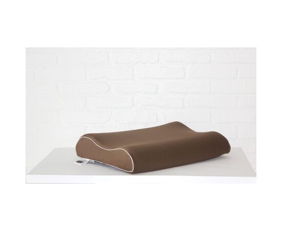 Подушка MirSon ортопедическая №6015 Delicate satin Cacao 58х40х10.5 (2200003261158), изображение 3 Подушка MirSon ортопедическая №6015 Delicate satin Cacao 58х40х10.5 (2200003261158), изображение 3