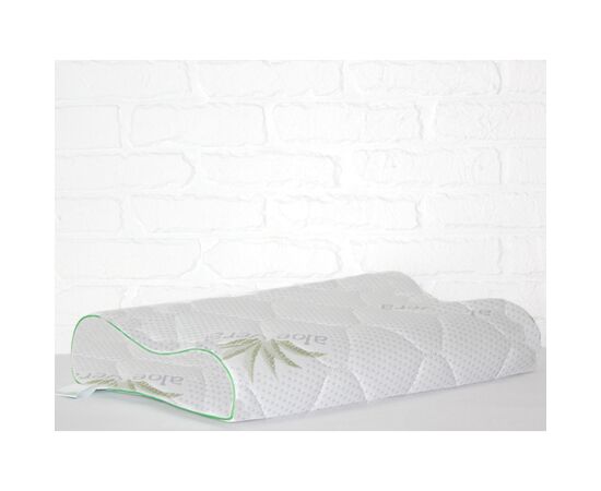 Подушка MirSon ортопедическая №6018 Green nature Alberto 58х40х10.5 (2200003261196), изображение 3 Подушка MirSon ортопедическая №6018 Green nature Alberto 58х40х10.5 (2200003261196), изображение 3