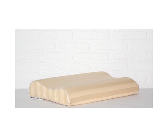 Подушка MirSon ортопедическая №6023 Noble stripe Carmela Aero 58х40х10.5 (2200003261271), изображение 3 Подушка MirSon ортопедическая №6023 Noble stripe Carmela Aero 58х40х10.5 (2200003261271), изображение 3