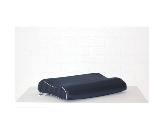 Подушка MirSon ортопедична 6027 Noble stripe Blue sea Aero 58х40х10.5 (2200003261479), зображення 3