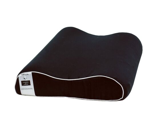 Подушка MirSon ортопедическая №6029 Delicate satin Black Pearl Aero 58х40х1 (2200003261493)