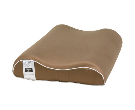 Подушка MirSon ортопедична 6036 Delicate satin Cacao Aero 58х40х10.5 (2200003261592)