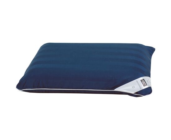 Подушка MirSon ортопедична 6048 Noble stripe Blue sea Men 59х43х12 (2200003261714)