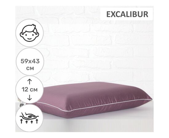 Подушка MirSon ортопедическая №6053 Delicate satin Excalibur Men 59х43х12 (2200003261769), изображение 2