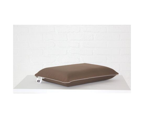 Подушка MirSon ортопедическая №6057 Delicate satin Cacao Men 59х43х12 (2200003261806), изображение 3 Подушка MirSon ортопедическая №6057 Delicate satin Cacao Men 59х43х12 (2200003261806), изображение 3