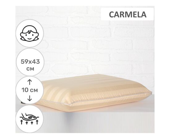 Подушка MirSon ортопедична 6065 Noble stripe Carmela WoMen 59х43х10 (2200003262193), зображення 2 Подушка MirSon ортопедична 6065 Noble stripe Carmela WoMen 59х43х10 (2200003262193), зображення 2