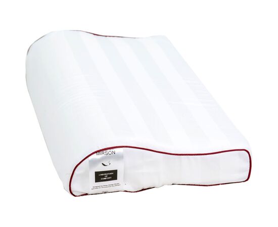 Подушка MirSon ортопедическая MirSon №6108 Noble stripe Royal Pearl Kiddy G (2200003262629)