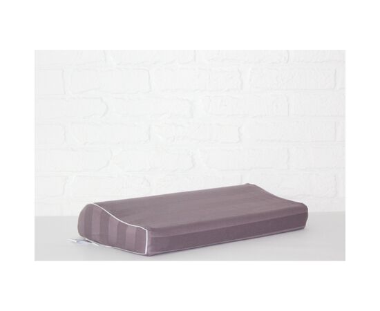 Подушка MirSon ортопедична 6109 Noble stripe Peony Kiddy Girl 50х29х5/8 (2200003262636), зображення 3 Подушка MirSon ортопедична 6109 Noble stripe Peony Kiddy Girl 50х29х5/8 (2200003262636), зображення 3