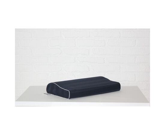 Подушка MirSon ортопедична 6111 Noble stripe Blue sea Kiddy Boy 50х29х5/8 (2200003262650), зображення 3