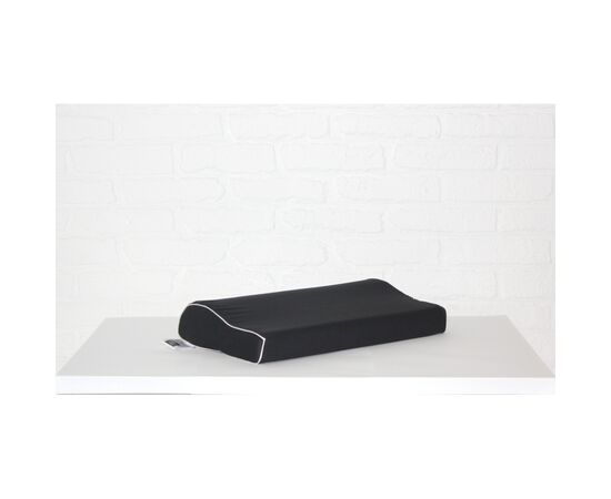 Подушка MirSon ортопедична 6113 Delicate satin Black Pearl Kiddy Boy 50х29х (2200003262674), зображення 3 Подушка MirSon ортопедична 6113 Delicate satin Black Pearl Kiddy Boy 50х29х (2200003262674), зображення 3