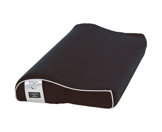 Подушка MirSon ортопедична 6113 Delicate satin Black Pearl Kiddy Boy 50х29х (2200003262674)