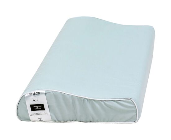 Подушка MirSon ортопедическая №6114 Delicate satin Skyline Kiddy Boy 50х29х (2200003262681)