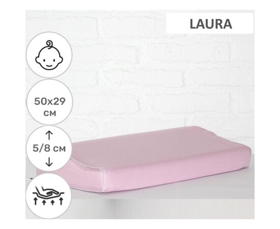 Подушка MirSon ортопедична 6117 Delicate satin Laura Kiddy Girl 50х29х5/8 (2200003262711), зображення 2