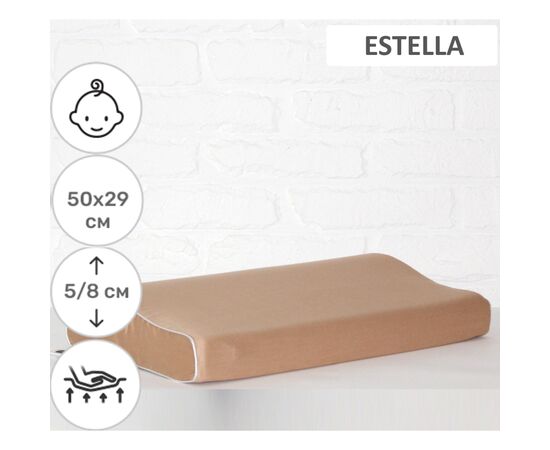 Подушка MirSon ортопедична 6119 Delicate satin Estella Kiddy Girl 50х29х5/8 (2200003262735), зображення 2 Подушка MirSon ортопедична 6119 Delicate satin Estella Kiddy Girl 50х29х5/8 (2200003262735), зображення 2