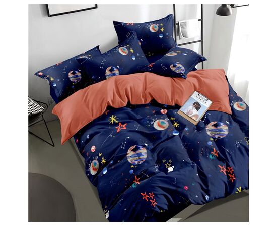 Постельное белье MirSon Сатин Premium 22-1256 Kingfisher King Size (2200002951401)