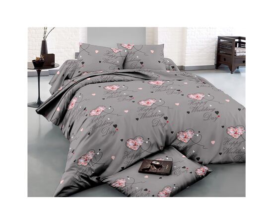 Постельное белье MirSon Сатин 22-1277 Happy day King Size (2200003575545)