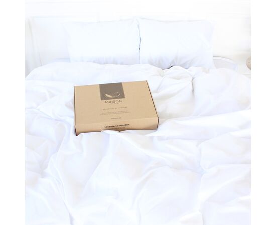Постільна білизна MirSon Ranforce Elite 11-2107 White 220х240 King Size (2200004706474), зображення 3 Постільна білизна MirSon Ranforce Elite 11-2107 White 220х240 King Size (2200004706474), зображення 3