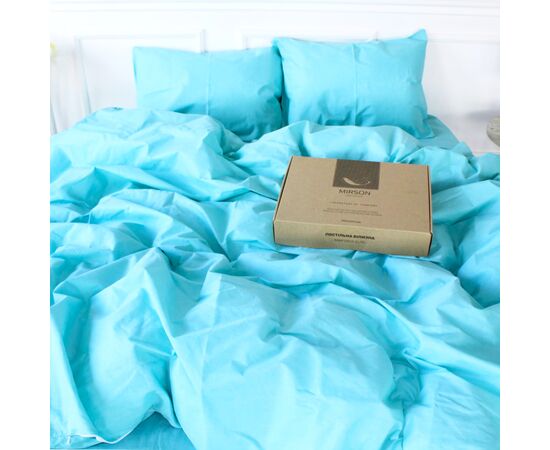 Постільна білизна MirSon Ranforce Elite 11-2208 Mint 220х240 King Size (2200004703725), зображення 3