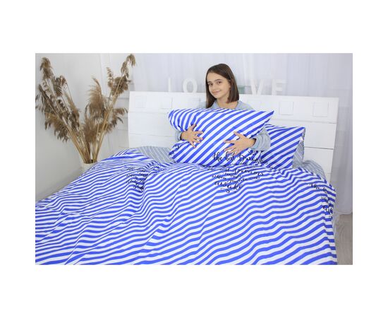 Постельное белье MirSon Ranforce Elite 18-002 Silvi 220х240 King Size (2200004703787), изображение 3