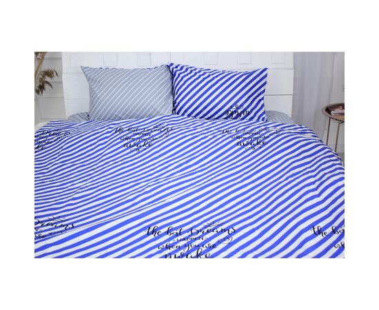 Постельное белье MirSon Ranforce Elite 18-002 Silvi 220х240 King Size (2200004703787)
