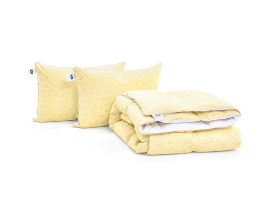 Одеяло MirSon Набор №2155 Bio-Beige Зима 90% пух одеяло 172х205 +подушки (2200003025040), изображение 3 Одеяло MirSon Набор №2155 Bio-Beige Зима 90% пух одеяло 172х205 +подушки (2200003025040), изображение 3