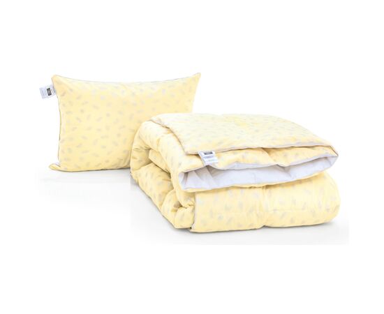 Одеяло MirSon Набор №2158 Bio-Beige Зима 90% пух одеяло 140х205+подушка (2200003022315), изображение 3 Одеяло MirSon Набор №2158 Bio-Beige Зима 90% пух одеяло 140х205+подушка (2200003022315), изображение 3