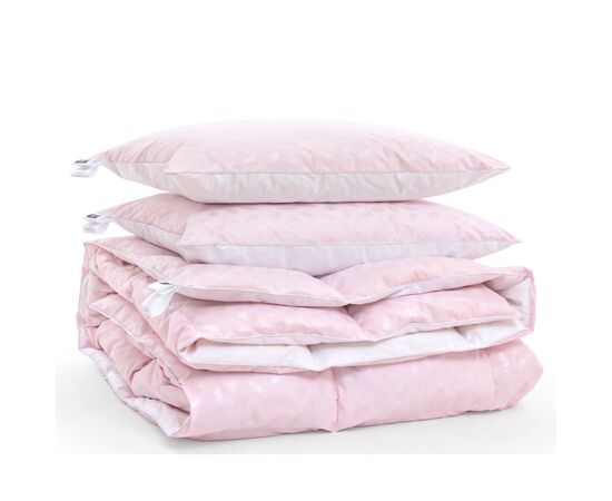 Ковдра MirSon Набір №2167 Bio-Pink Зима 90% пух ковдра 140х205+подушки (2200003022414), зображення 3 Ковдра MirSon Набір №2167 Bio-Pink Зима 90% пух ковдра 140х205+подушки (2200003022414), зображення 3