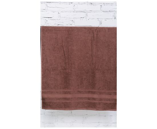 Полотенце MirSon банное №5001 SoftNess Brown 70x140 см (2200003182156), изображение 2