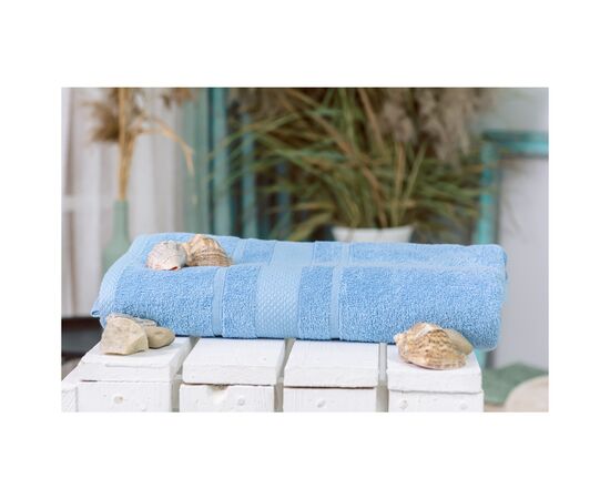 Полотенце MirSon банное №5002 SoftNess Cornflower 50x90 см (2200003181845)