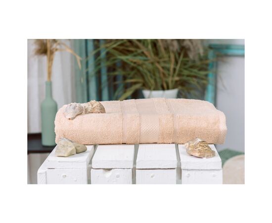 Рушник MirSon банний 5005 SoftNess Ivory 100x150 см (2200003181234)