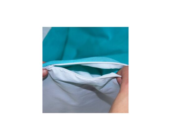 Постельное белье MirSon Ranforce Elite White-Mint 200х220 (2200004679273), изображение 5 Постельное белье MirSon Ranforce Elite White-Mint 200х220 (2200004679273), изображение 5