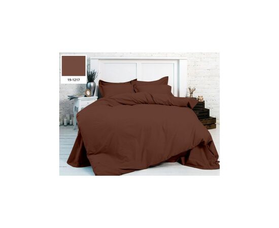 Постельное белье MirSon Бязь Premium Chocolate Perla 175х210 двуспальный (2200000949110)