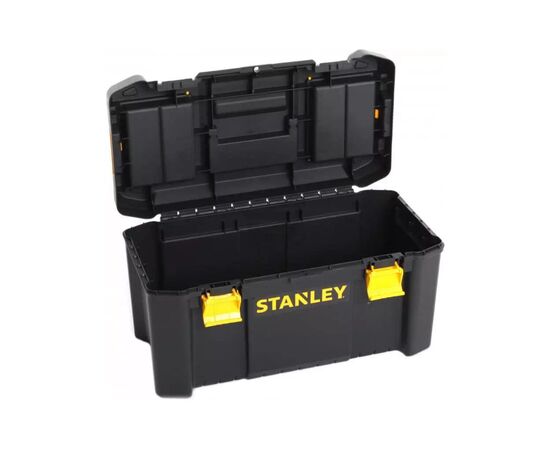 Ящик для инструментов Stanley ESSENTIAL, 480х250х250 мм (19), пластиковый (STST1-75520), изображение 5 Ящик для инструментов Stanley ESSENTIAL, 480х250х250 мм (19), пластиковый (STST1-75520), изображение 5