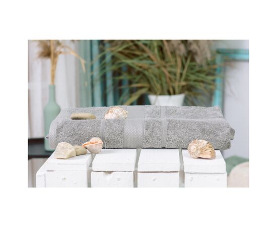 Рушник MirSon банний 5012 SoftNess Smoky 100x150 см (2200003181302)