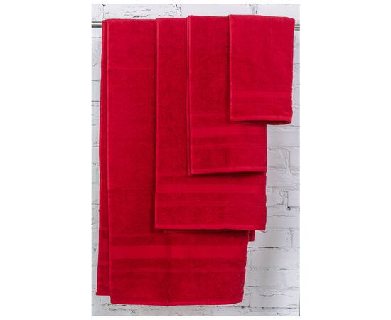 Полотенце MirSon набор банный №5000 SoftNess Bordo 40x70, 50x90, 70x140, 100x (2200003183245), изображение 2
