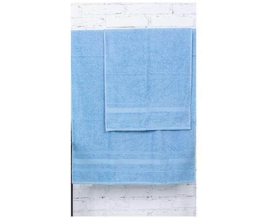 Полотенце MirSon набор банный №5002 SoftNess Cornflower 50x90, 70x140 (2200003182941), изображение 2 Полотенце MirSon набор банный №5002 SoftNess Cornflower 50x90, 70x140 (2200003182941), изображение 2